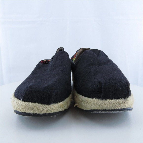 Bobs By Skechers Women Flat Shoes Black Fabric Slip On‎ Size 8 Medium (B, M) - Picture 2 of 10